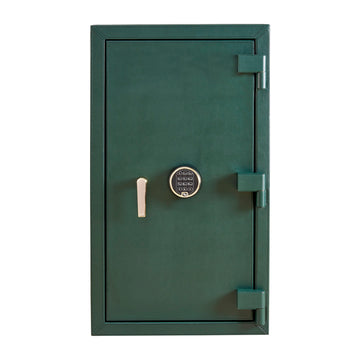 WOLF 1834 Athos 12-Piece Watch Winder & Jewelry Safe – Green - Image 1