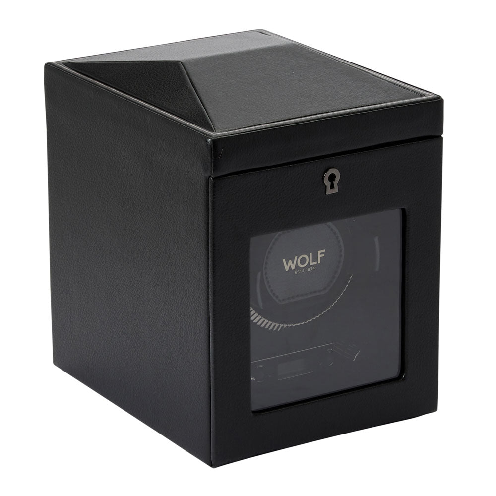 WOLF 1834 British Racing Single Watch Winder - Black - Image 2