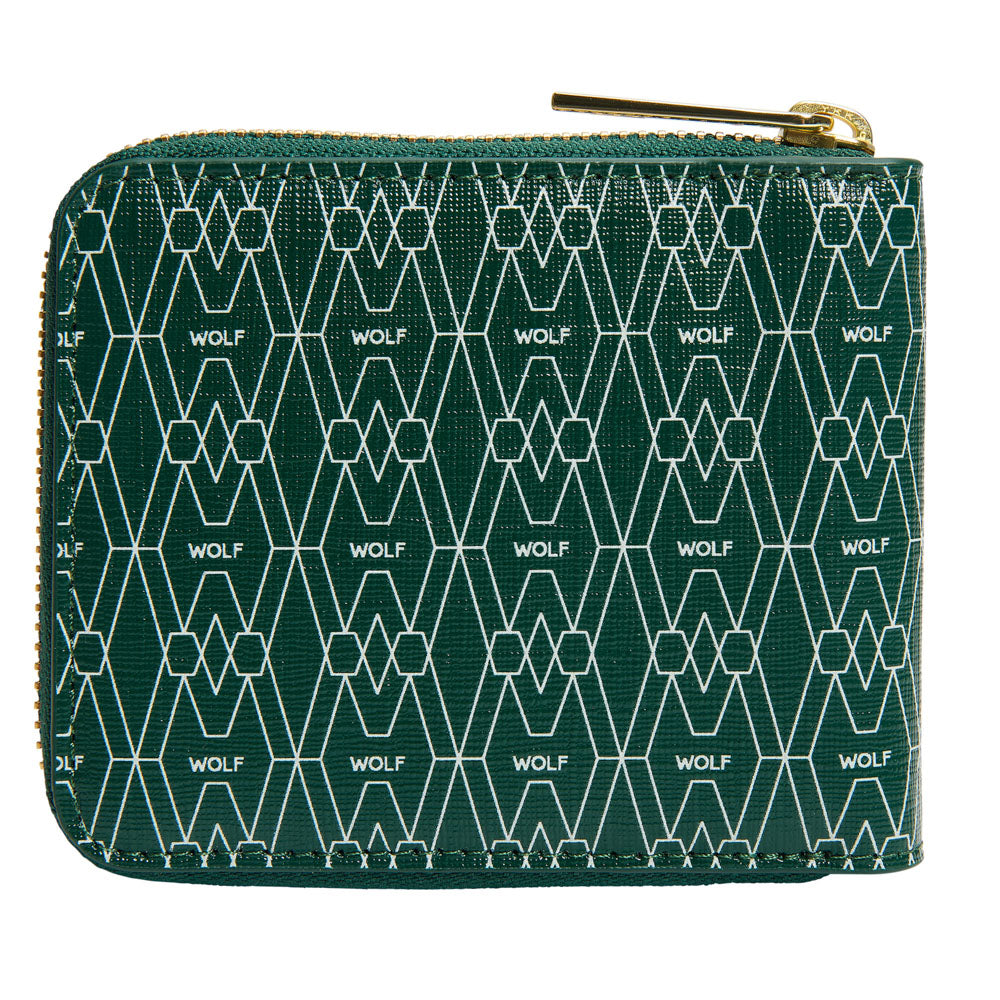 WOLF 1834 Signature Zip Wallet - Green - Image 3