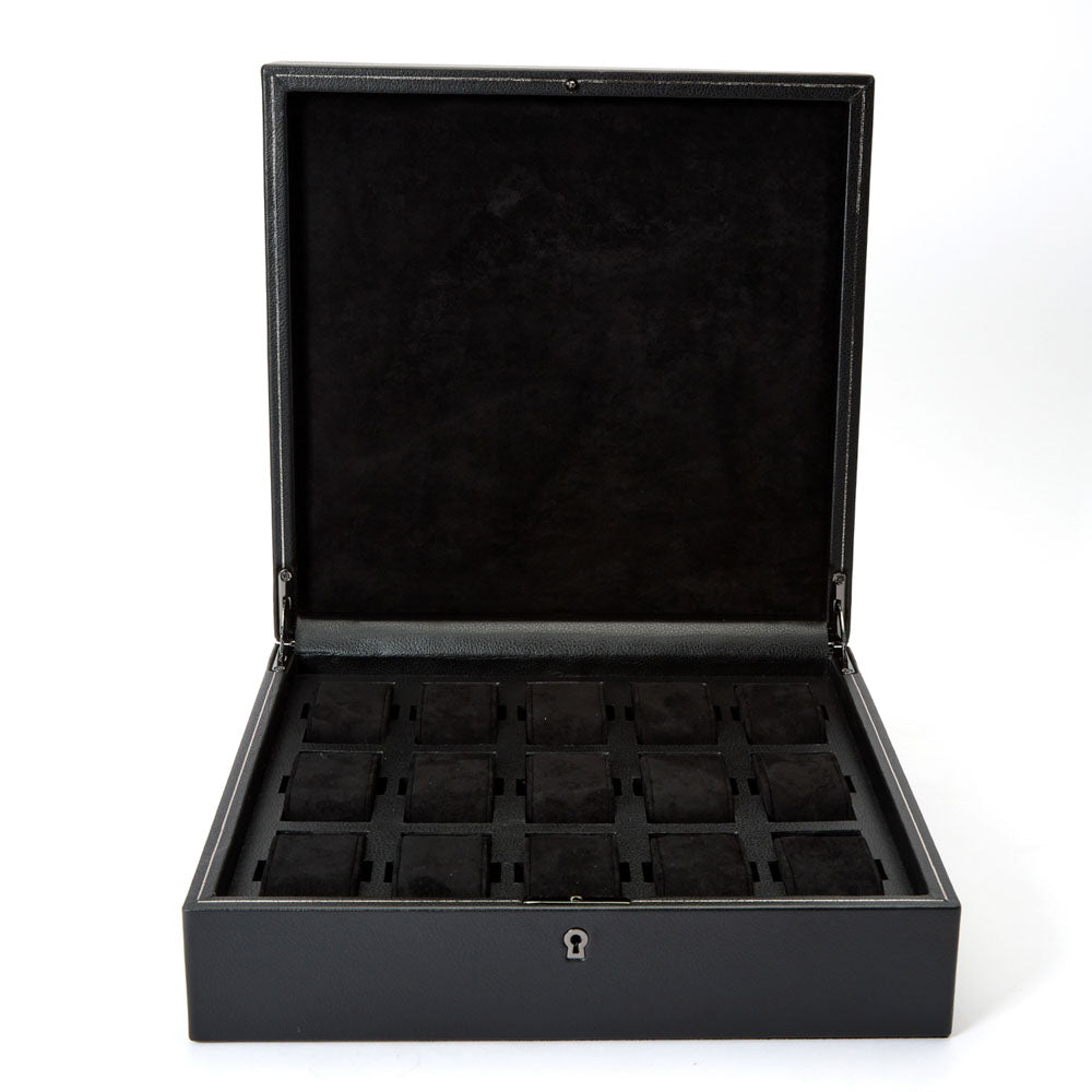 WOLF 1834 British Racing 15 Piece Watch Box – Black - Image 3