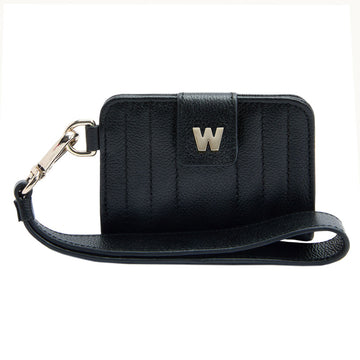 WOLF 1834 Mimi Credit Card Holder with Wristlet – Black - Image 1