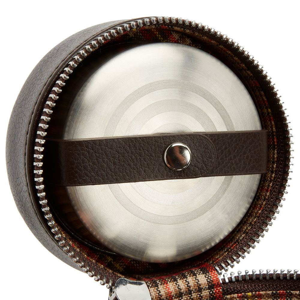 WOLF 1834 WM Brown Negroni Astuccio Beverage Case – Brown Leather - Image 5