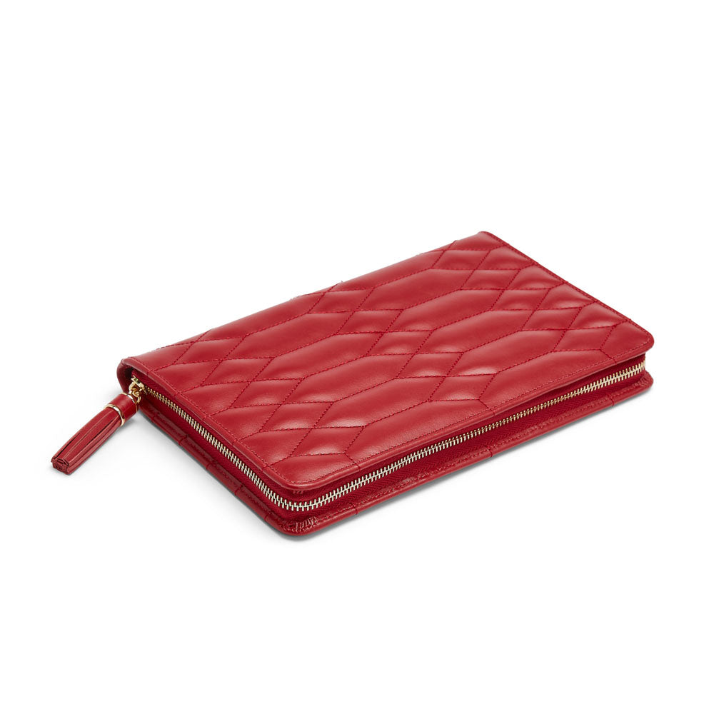 WOLF 1834 Caroline Large Jewelry Portfolio – Red - Image 2