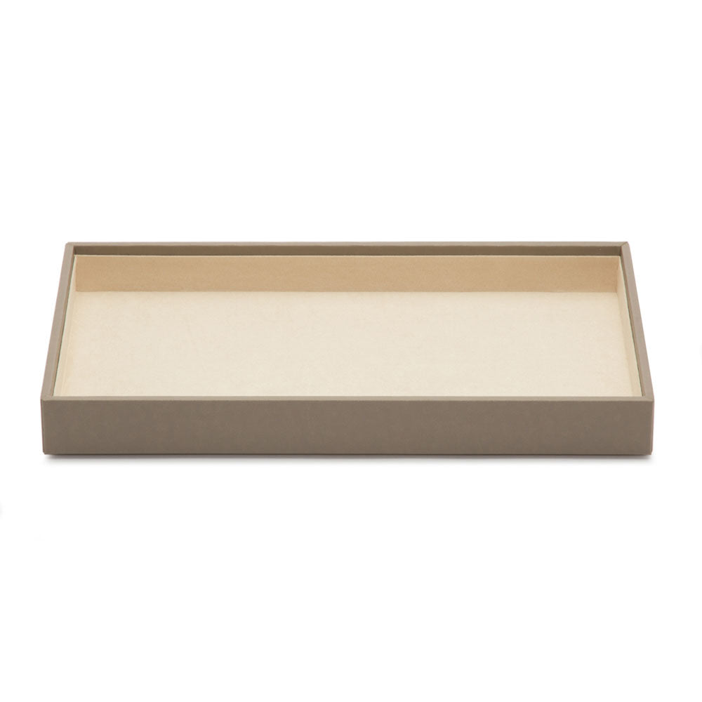 WOLF 1834 VAULT 1.5" Standard Tray - Grey | Stackable Jewelry Organizer with LusterLoc™ - Image 1