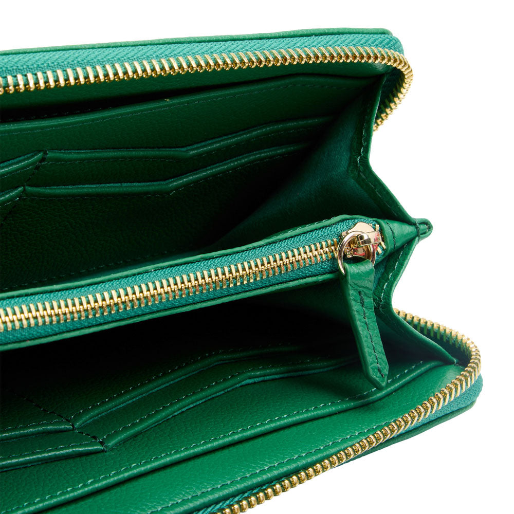 WOLF 1834 Mimi Continental Wallet – Forest Green - Image 6
