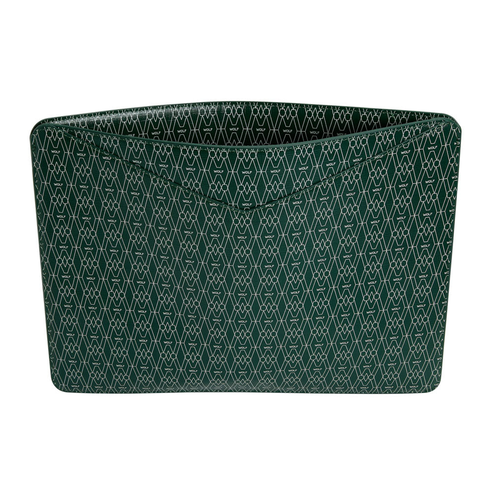 WOLF 1834 Signature 13" Laptop Sleeve - Green - Image 3