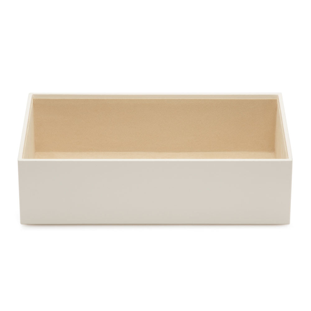 WOLF 1834 Vault 4" Deep Tray - Ivory | Modular Jewelry Storage - Image 1