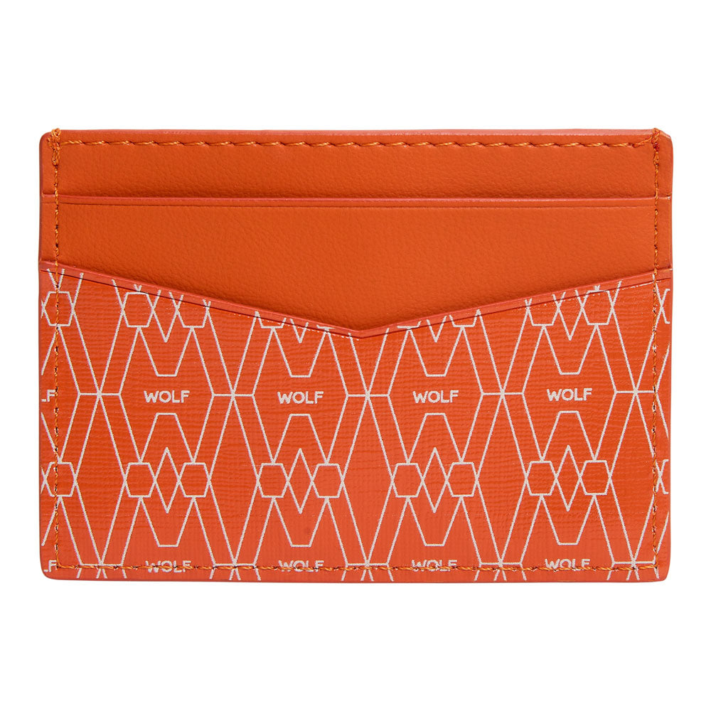 WOLF 1834 Signature Cardholder - Orange - Image 1