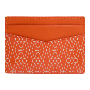 WOLF 1834 Signature Cardholder - Orange - Image 1