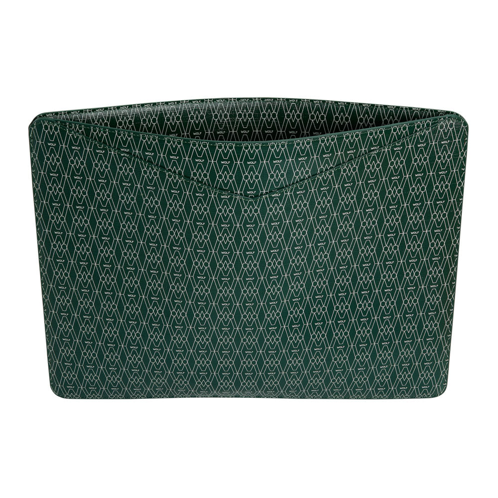 WOLF 1834 Signature 16" Laptop Sleeve - Green - Image 3