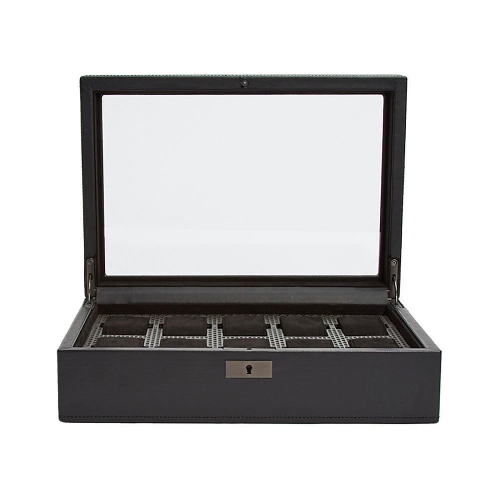 WOLF 1834 Axis 10 Piece Watch Box – Powder Coat - Image 3