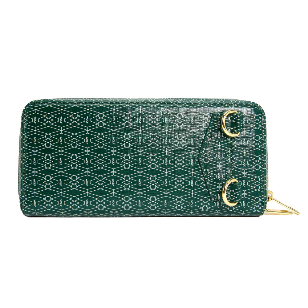 WOLF 1834 Signature Travel Case – Green (Recycled Vegan) - Image 5