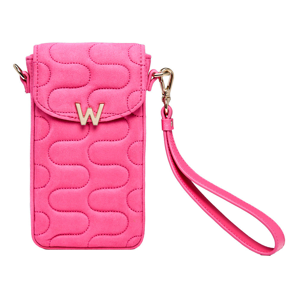 WOLF 1834 Mimi Swirl Phone Bag – Pink Flash - Image 2