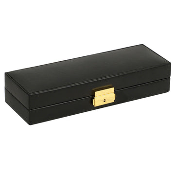 WOLF 1834 Heritage Safe Deposit Jewelry Case – Black - Image 1