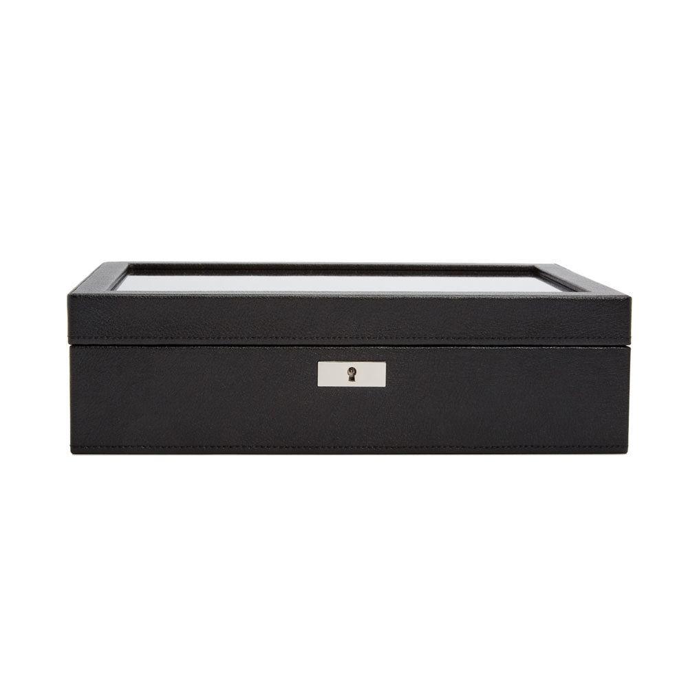 WOLF 1834 Classic 10 Piece Watch Box – Black - Image 1