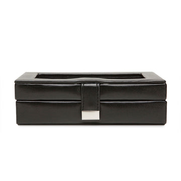 WOLF 1834 Heritage 15-Piece Cufflink Box - Black - Image 1