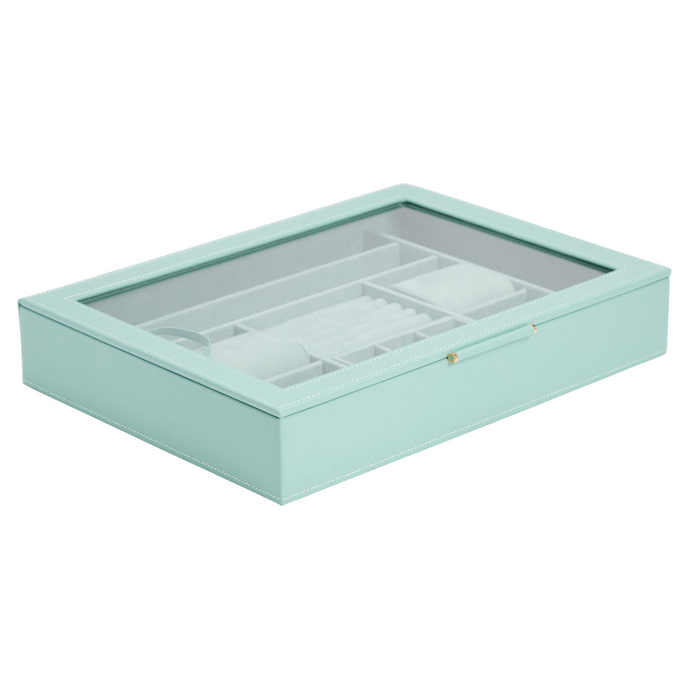 WOLF 1834 Sophia Jewelry Box with Window – Jade - Image 2
