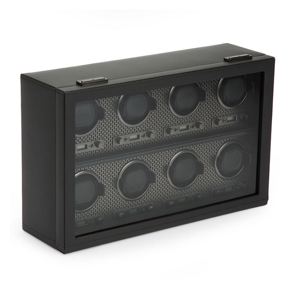 WOLF 1834 Axis 8 Piece Watch Winder - Powder Coat - Image 2