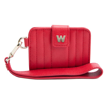 WOLF 1834 Mimi Credit Card Holder with Wristlet – Red - Image 1