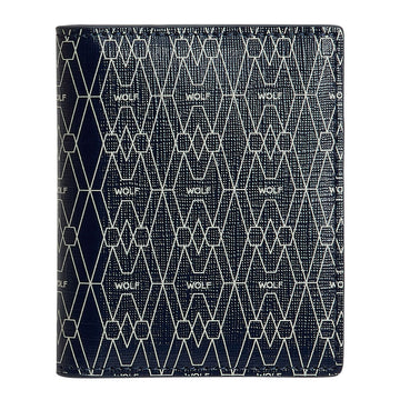 WOLF 1834 Signature ID Card Case - Blue with RFID Protection - Image 1