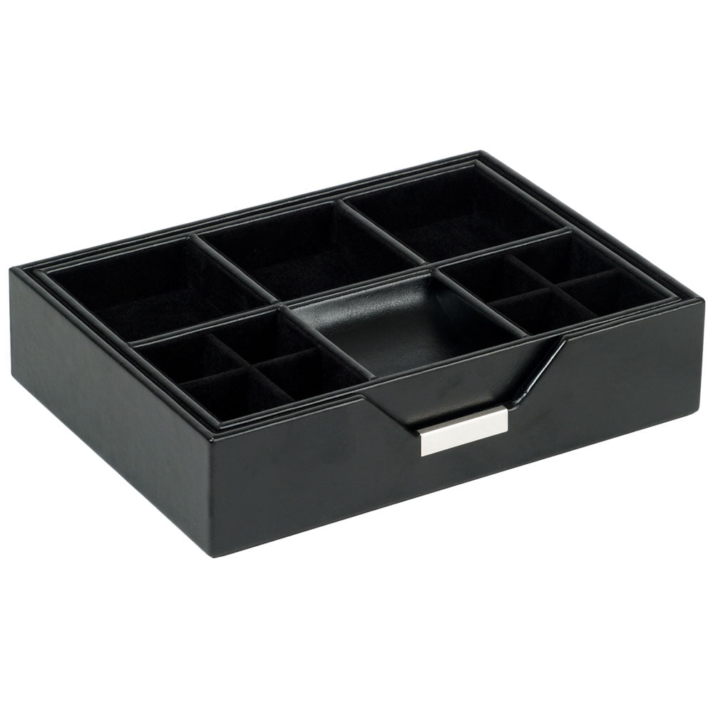 WOLF 1834 Heritage Set of 2 Valet Trays - Black - Image 1