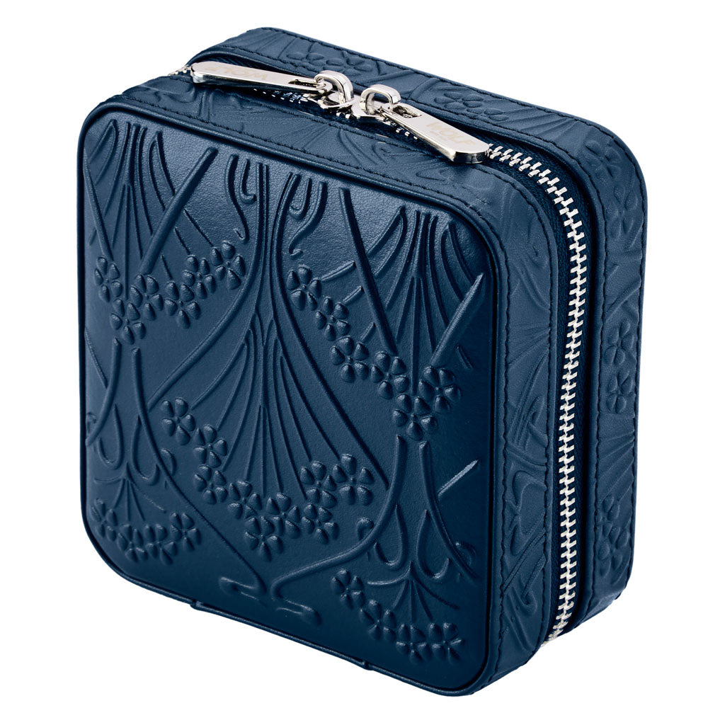 WOLF 1834 X Liberty Small Travel Zip Case – Navy - Image 3