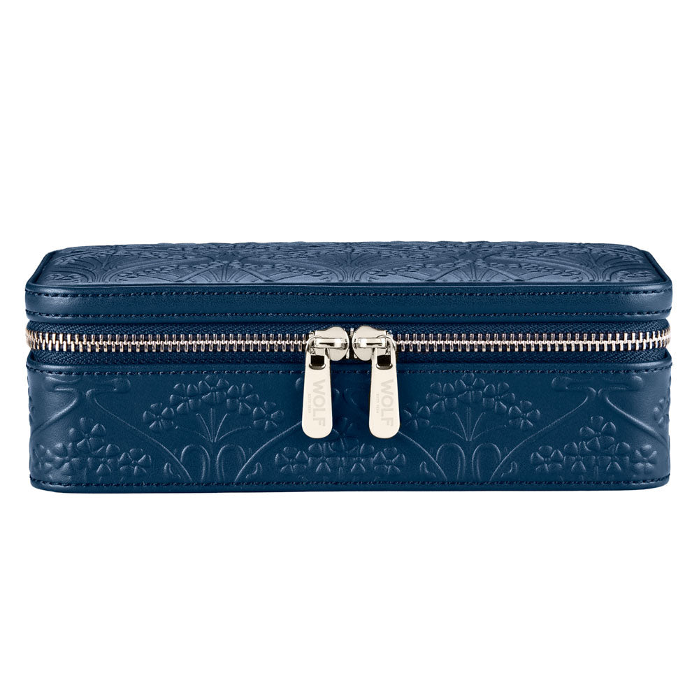 WOLF 1834 x Liberty Medium Zip Case – Navy - Image 1