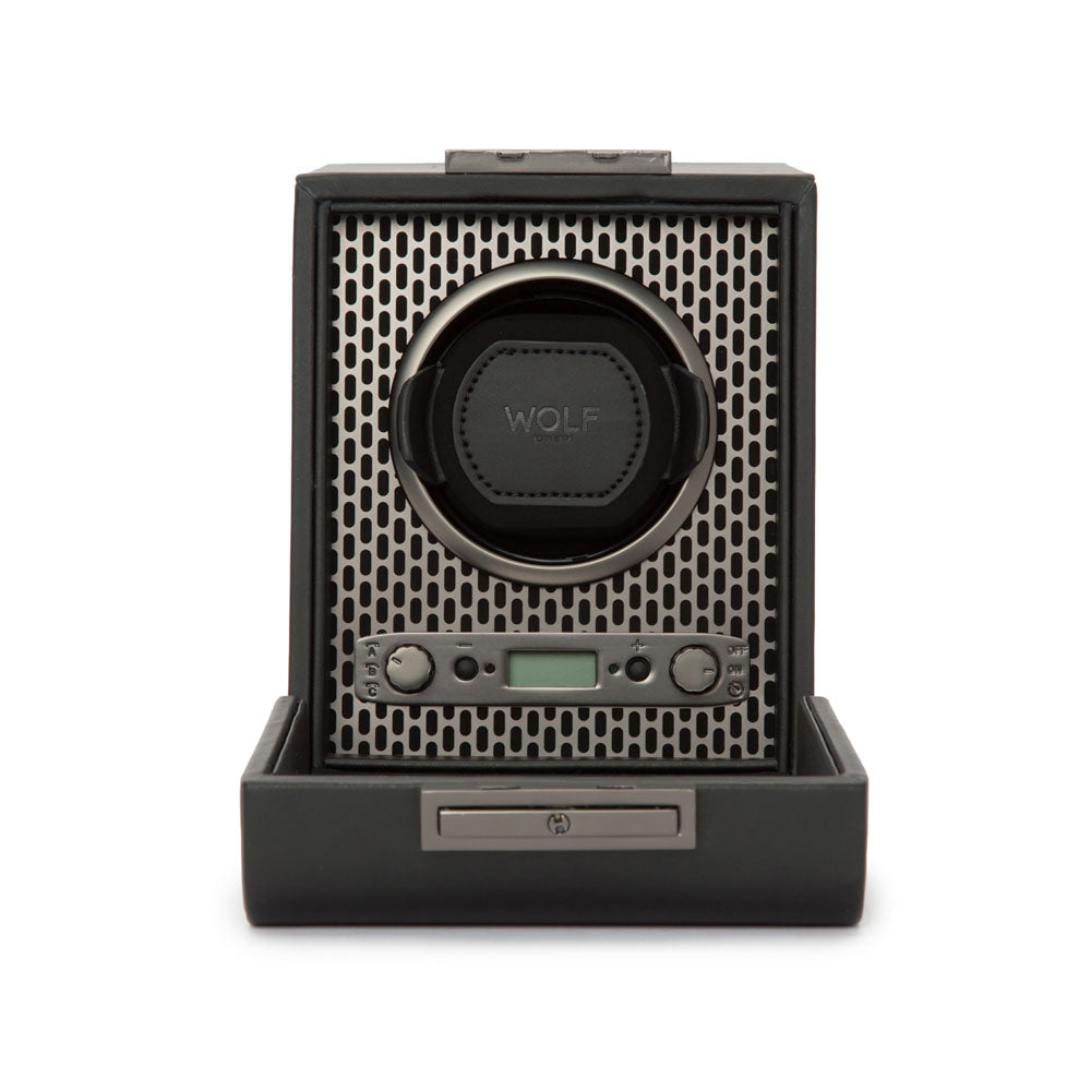 WOLF 1834 Axis Single Watch Winder – Powder Coat - Image 3