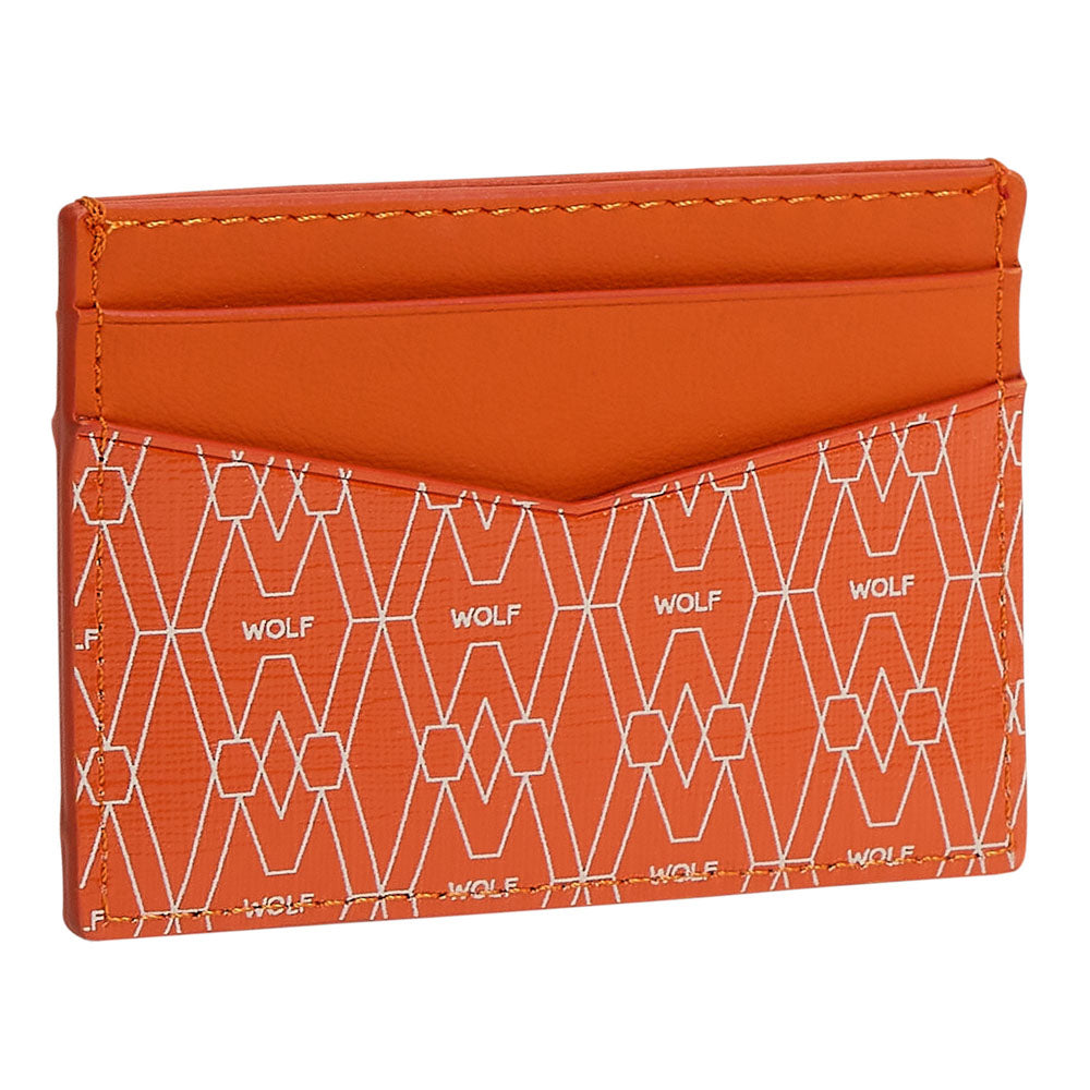 WOLF 1834 Signature Cardholder - Orange - Image 2