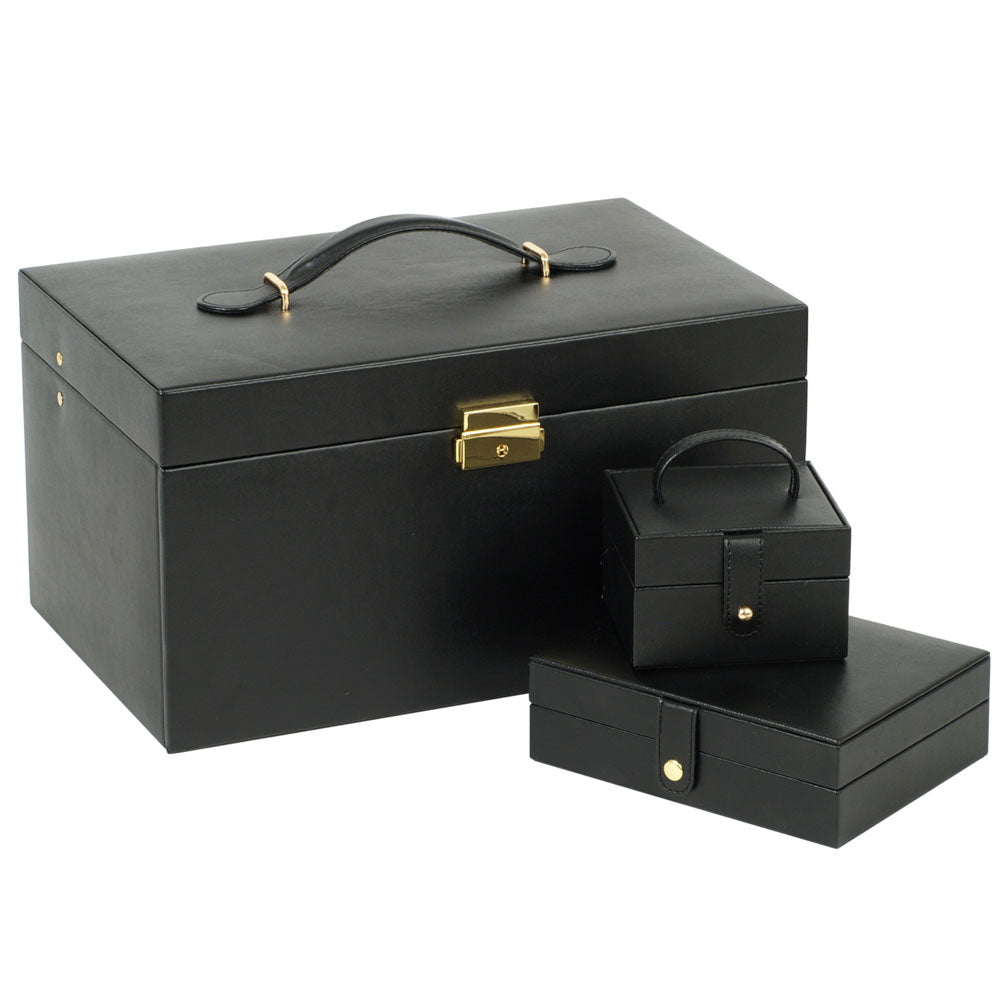 WOLF 1834 Heritage Large Jewelry Box – Black - Image 2