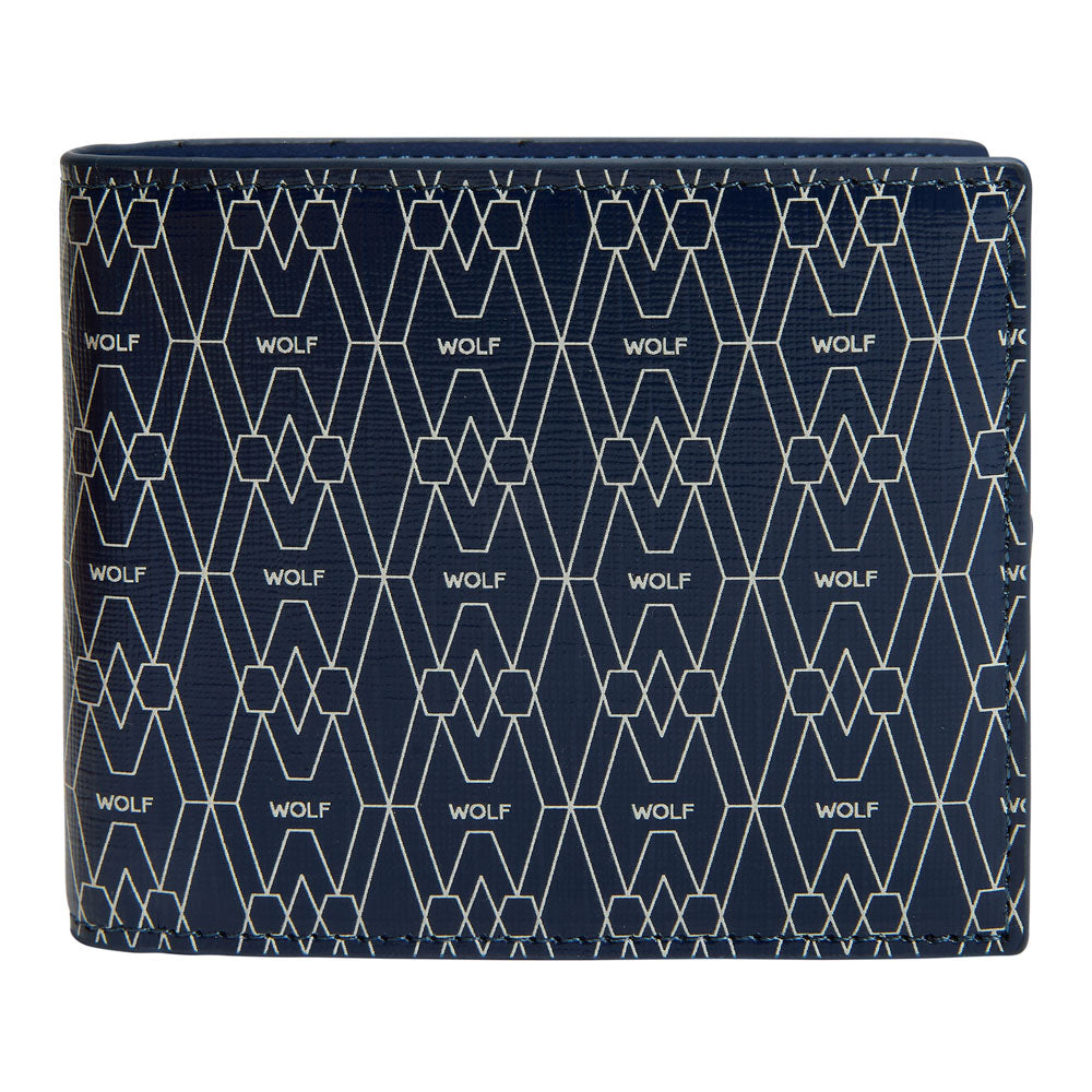 WOLF 1834 Signature Billfold and Coin - Blue - Image 1