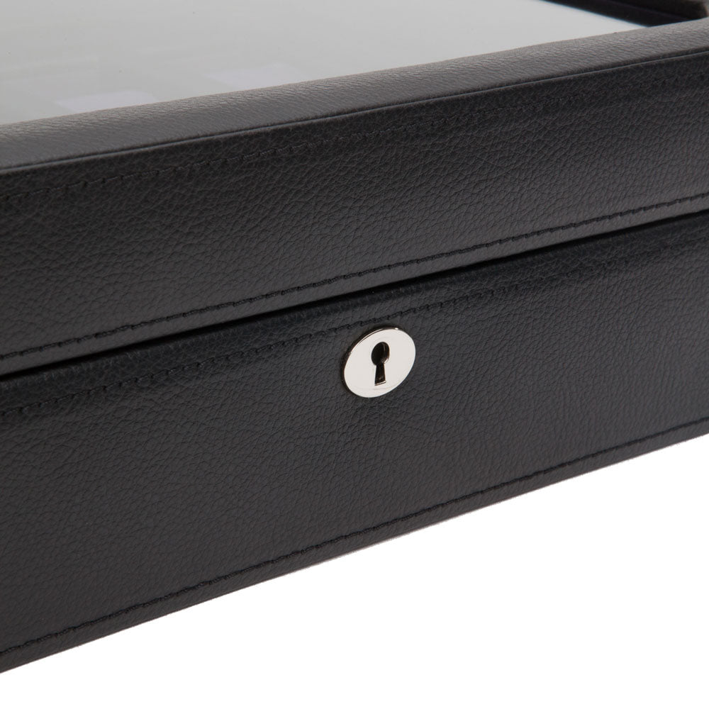 WOLF 1834 Windsor 10 Piece Watch Box – Windsor Black/Purple - Image 4
