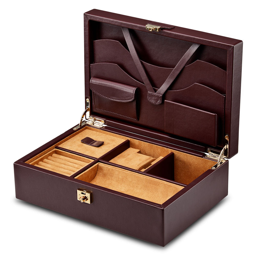 WOLF 1834 Philipp Watch & Jewelry Lifestyle Box – Chestnut - Image 3