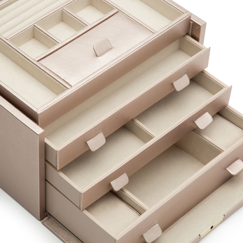 WOLF 1834 Palermo Large Jewelry Box – Rose Gold - Image 4