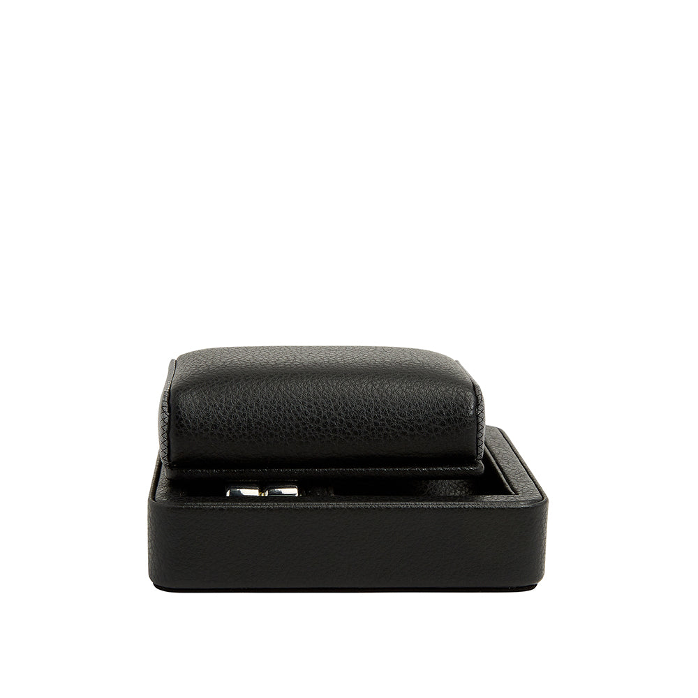 WOLF 1834 Classic Single Travel Watch Stand - Black - Image 2