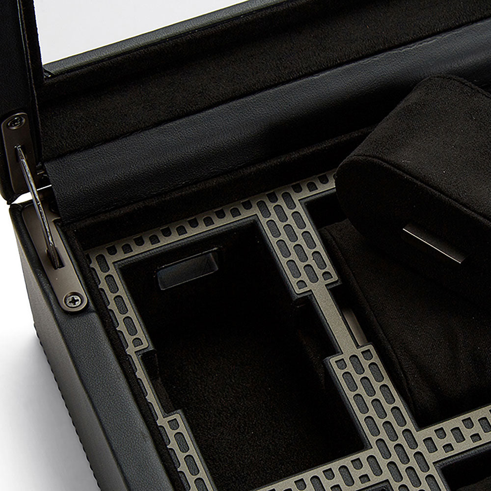 WOLF 1834 Axis 8 Piece Watch Box – Powder Coat - Image 6