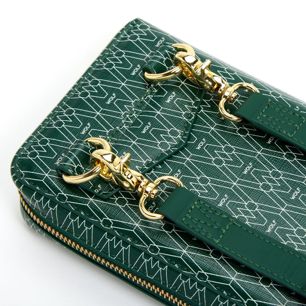 WOLF 1834 Signature Travel Case – Green (Recycled Vegan) - Image 6