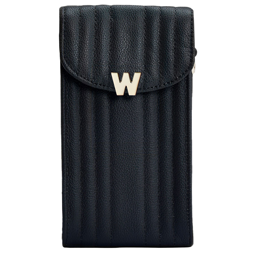 WOLF 1834 Mimi Phone Case with Wristlet & Lanyard – Black - Image 3