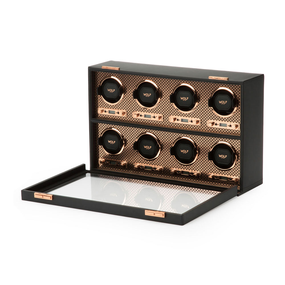 WOLF 1834 Axis 8 Piece Watch Winder - Copper - Image 3