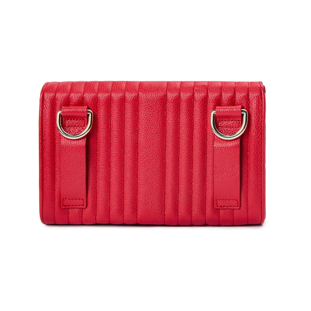 WOLF 1834 Mimi Crossbody Bag with Wristlet - Red - Image 3