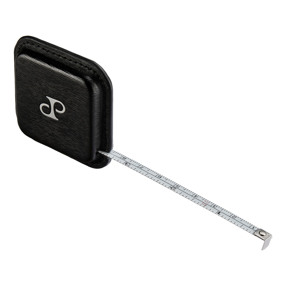 WOLF 1834 Philipp Measuring Tape - Black Vegan Leather - Image 3