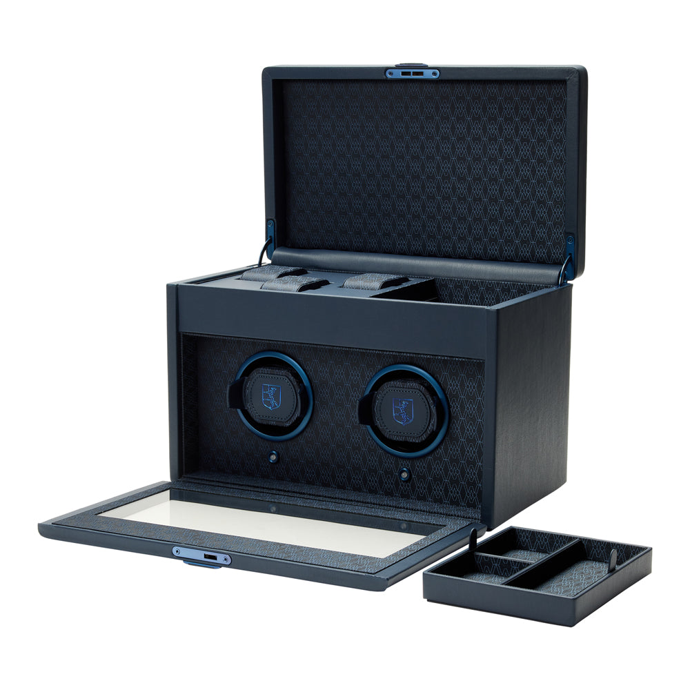 WOLF 1834 Earth Double Watch Winder – Midnight Blue - Image 4