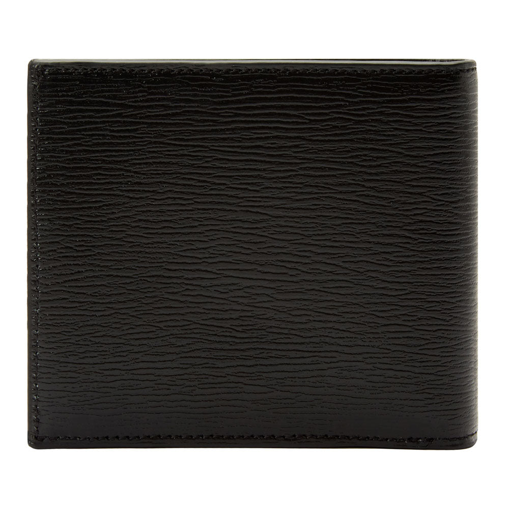 WOLF 1834 W Billfold & Coin Wallet – Black Embossed Leather with RFID Protection - Image 4
