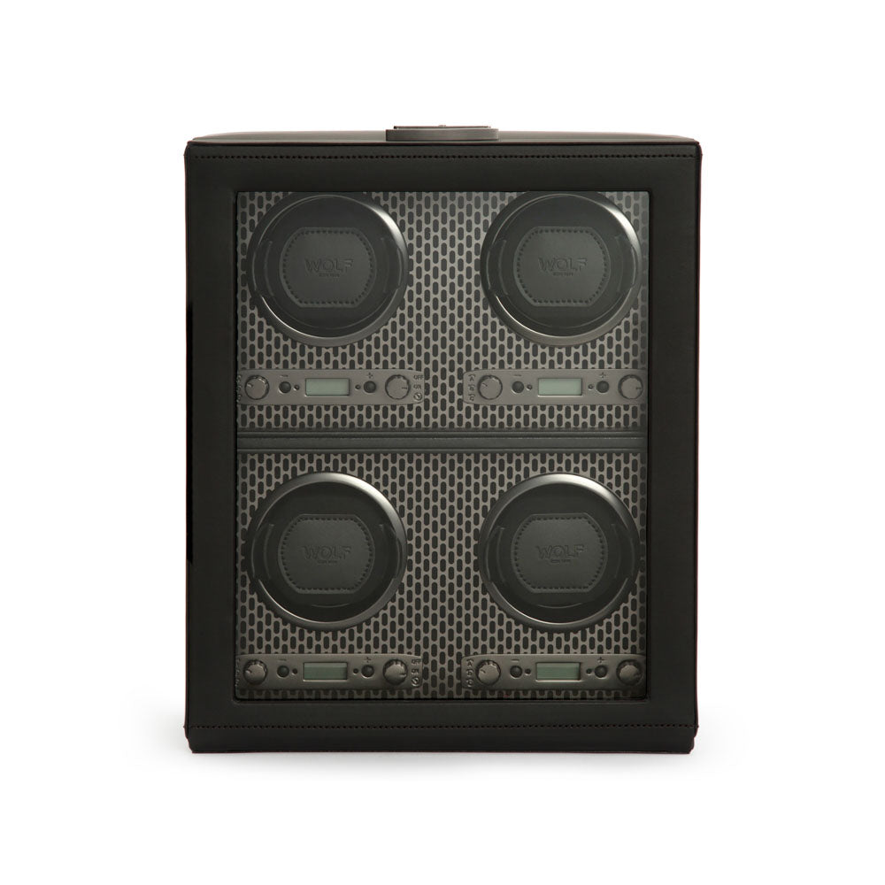 WOLF 1834 Axis 4 Piece Watch Winder – Powder Coat - Image 1