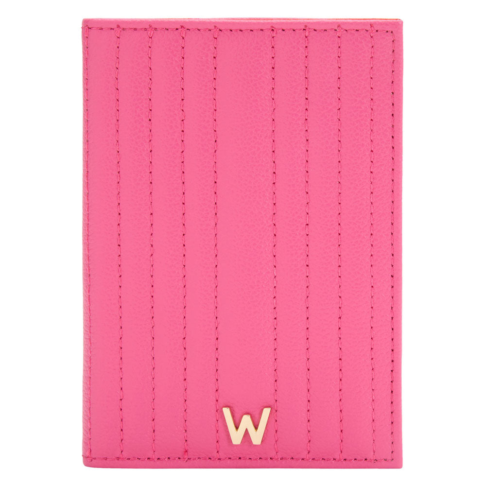 WOLF 1834 Mimi Passport Case - Pink - Image 1