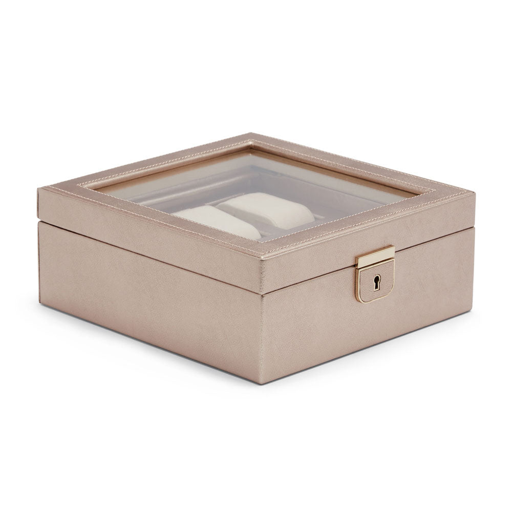 WOLF 1834 Palermo 6 Piece Watch Box - Rose Gold - Image 2