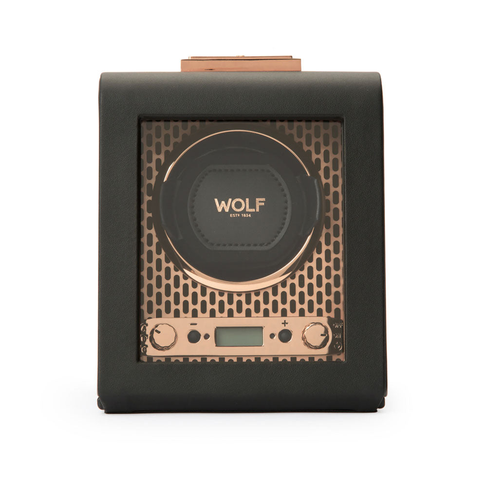 WOLF 1834 Axis Single Watch Winder – Copper - Image 1