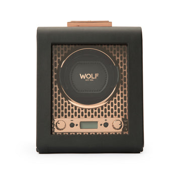 WOLF 1834 Axis Single Watch Winder – Copper - Image 1
