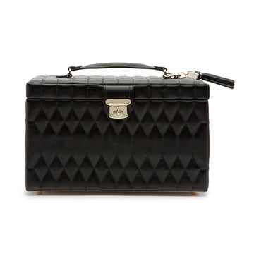 WOLF 1834 Caroline Large Jewelry Case - Black - Image 1