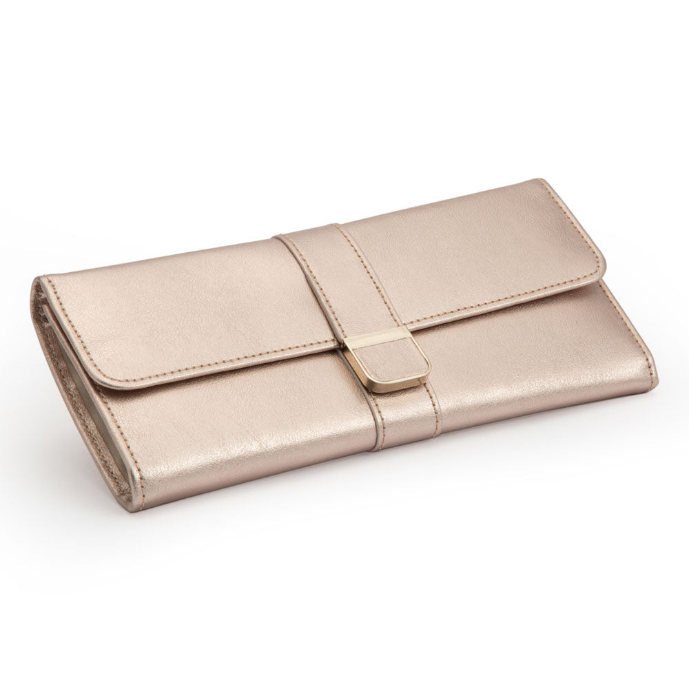WOLF 1834 Palermo Jewelry Roll – Rose Gold - Image 2